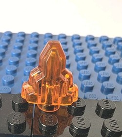 LEGO Jurassic World Amber Crystal Mosquito Fossil Piece Dinosaur Accessory 75919