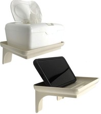 Self Adhesive Bathroom Wall Shelf Over Toilet Holder 2PK