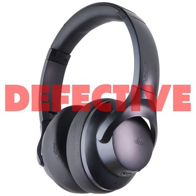 DEFECTIVE Soundcore Life Q20 (A3025C) Wireless Over-Ear Headphones - Black