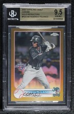 2022 Pro Debut Chrome Gold Refractor 45/50 Federico Polanco BGS 9.5 GEM MINT nf0