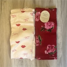 Threshold Kitchen Towels Set of 2 Lips & Rose...