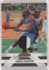 2010-11 Panini Threads Jerseys Prime 10/50 Vince Carter #59 HOF 2h4