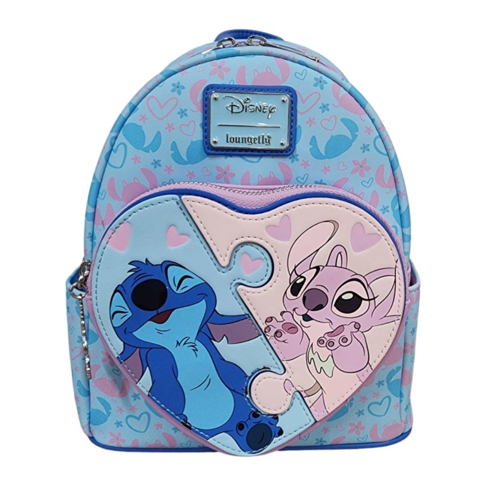 DISNEY - Stitch & Angel - Mini Sac à Dos LoungeFly " Edition"