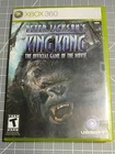 King Kong The Official Game of the Movie Xbox 360 Disc & Manual Peter Jackson