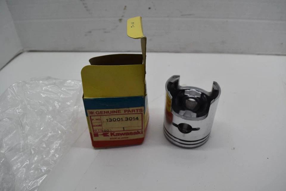 Kawasaki Piston STD Drifter 340 1981 moto de nieve 13001 3014 81 tamaño estándar Foto 4 de 4