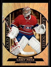 2020-21 Upper Deck Tim Hortons Gold Etchings Carey Price Montreal Canadiens #G-9