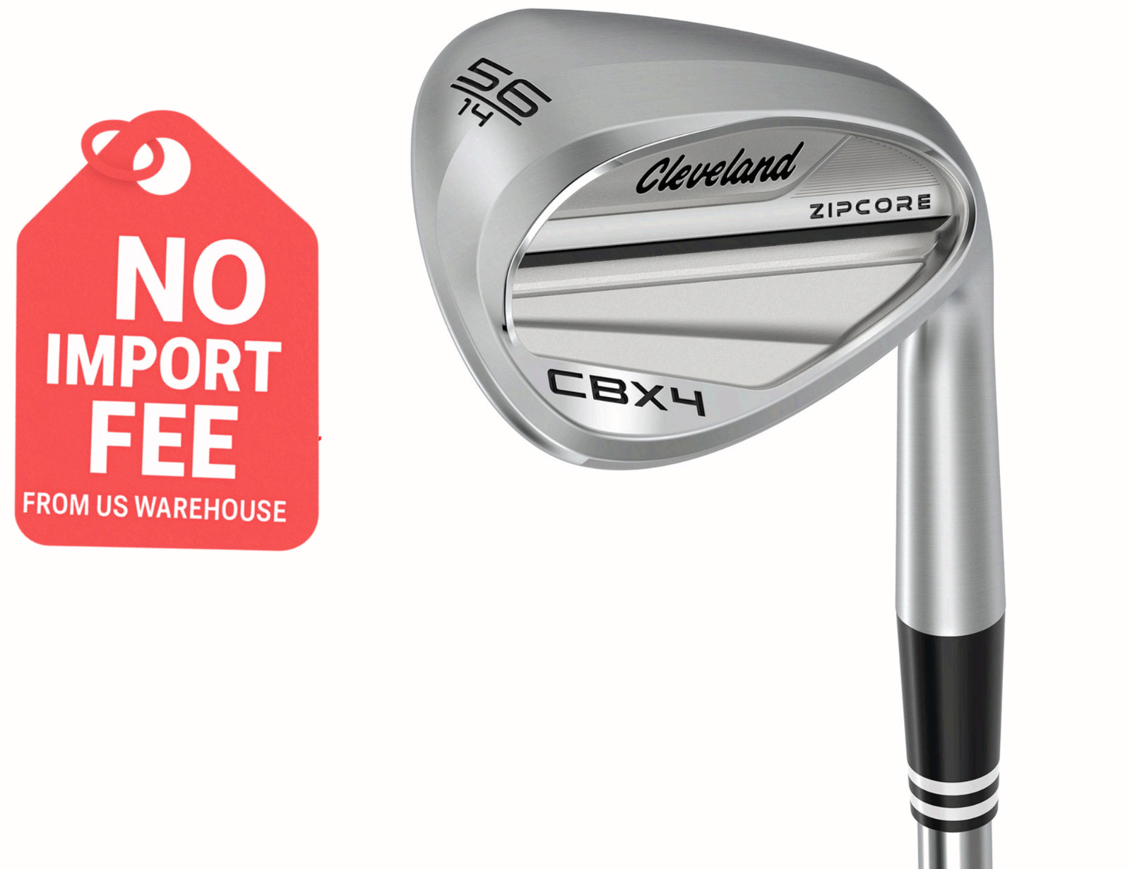 Cleveland CBX 4 ZipCore Wedge 58 Degree Steel Shaft Right Ha