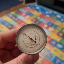 Vintage Compac Geneve Swiss Precision Dial Indicator Parvus P.3PGA .0001" (C1)