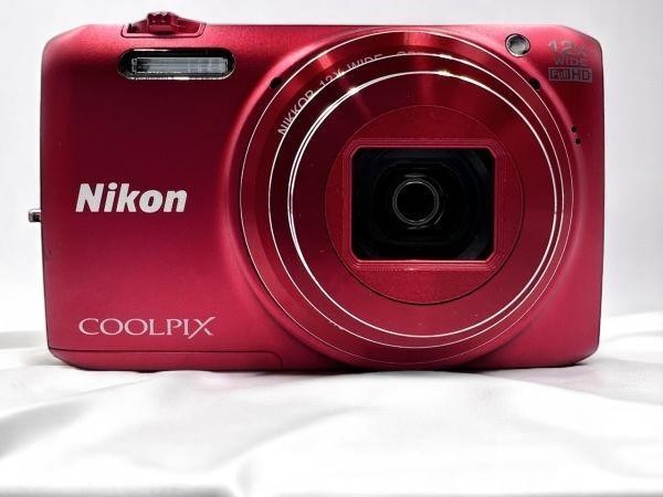 美品 NIKON COOLPIX S6800 コンパクトデジタルカメラ レッド Nikon COOLPIX S6800 レッド - メルカリ