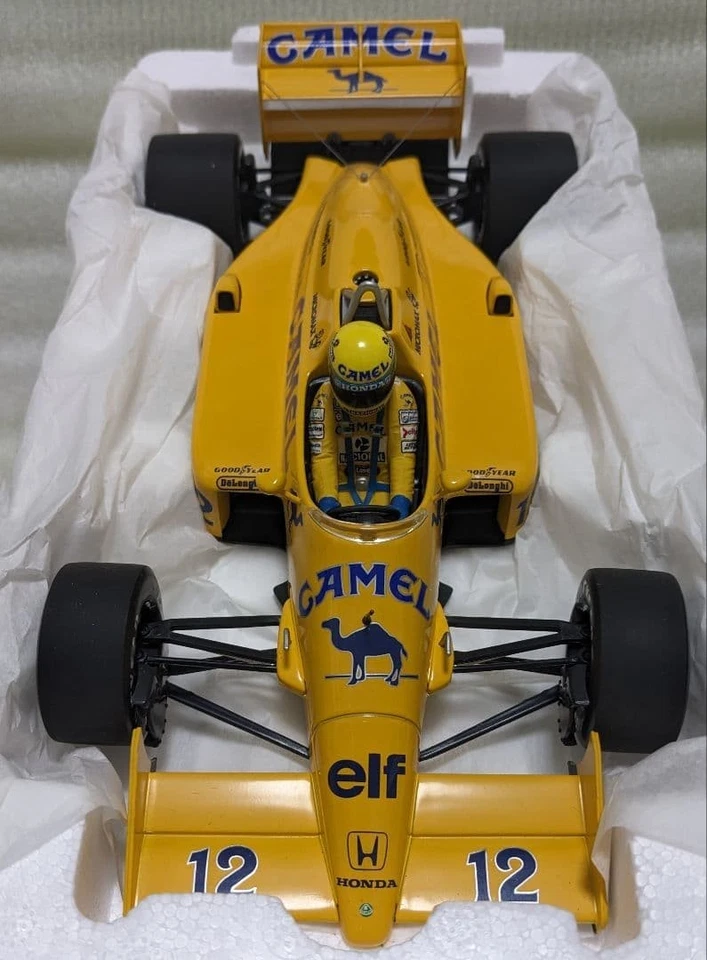 MINICHAMPS 1/18 Lotus Honda 99T Ayrton Senna 1987 Model Car - Image 2 of 4