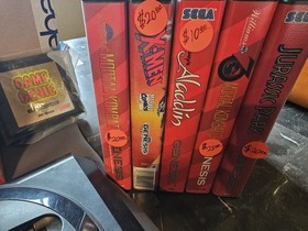 Sega Genesis Console Bundle:1601  Tested 11 Games..as Pictured. 