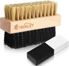 2 Pcs Sneaker Cleaning Brush Shoes Shine Dauber Suede Brush Nubuck Cleaner