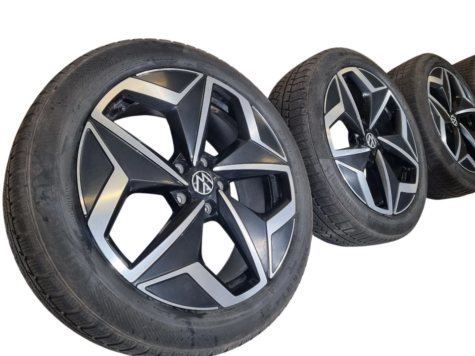 Original VW ID3 ID.3 Alufelgen 215 50 19 Zoll Continental Andoya Winterreifen - Bild 2 von 4