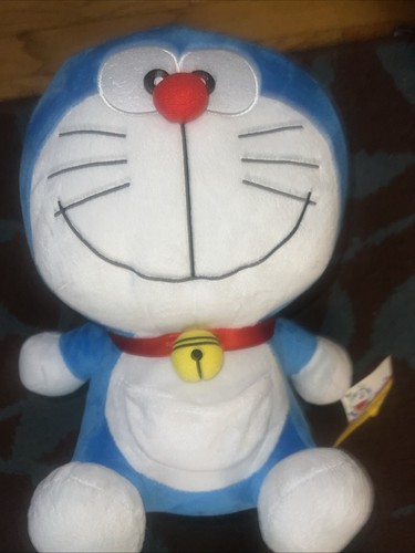 Doraemon Plush Doll 13" EUC SKJ USA NWT