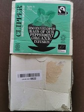 250 Clipper Organic Peppermint Infusion Enveloped Tea Bags 0.04 per strip