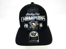 Pittsburgh Penguins 2016 Stanley Cup Champions Hat 47 MVP Adjustable NHL New