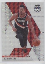 2019-20 Panini Mosaic White Prizm 5/25 CJ McCollum #15 1u6
