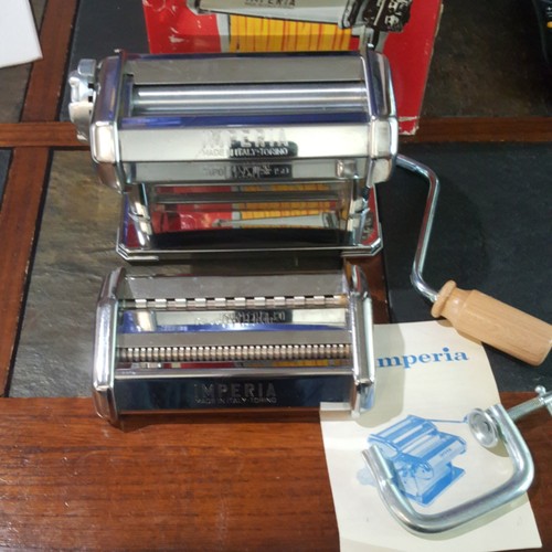 Vintage Imperia - SP. 150 Heavy Duty Pasta Machine Maker. Complete - Picture 2 of 5