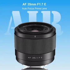 VILTROX AF 35mm F1.7 APS-C Large Aperture Prime Lens for Sony E-mount Cameras