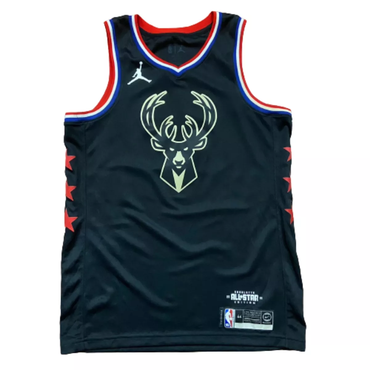 Jordan 2019 Giannis Antetokounmpo NBA All Star Swingman Jersey #34