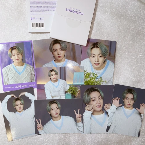 【OFFICIAL MD】BTS 2021 MUSTER SOWOOZOO MERCHANDAISE〈MINI PHOTOCARD〉-JUNGKOOK