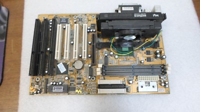 Biostar M6TBA Motherboard with CPU P2-350 Intel