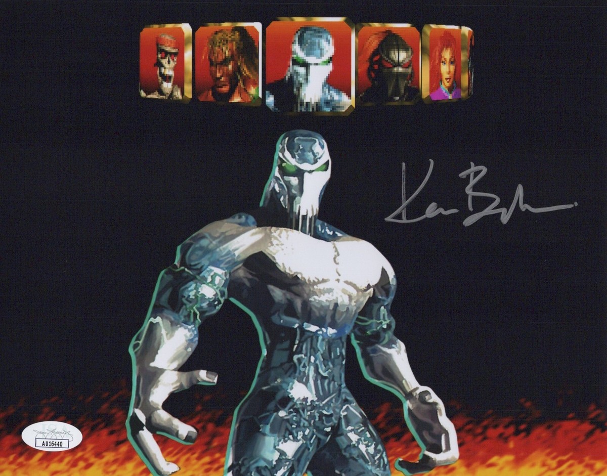 Kevin Bayliss Signed 8x10 Killer Instinct SNES Glacius Autograph