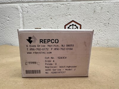 #ad #ad Repco 9243CW Size 4 3 Pole Replaces Westinghouse A200 Series $300.00