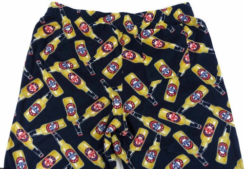 Sonoma Pajama Lounge Pants Men Small Fleece Draft Beer Lager Ale Bottles Pocket - Picture 6 of 10