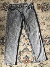 Vtg 90s Levi's 36x32 USA Made 540 Relaxed Fit Gray Denim Mens Jeans