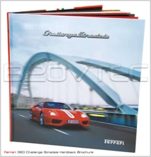 Ferrari 360 Challenge Stradale Sales Brochure Book Brand New