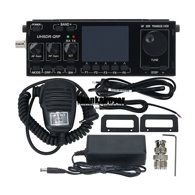 HamGeek MCHF V0.6.3 HF SDR Transceiver QRP Transceiver Amateur Ham Radio Black