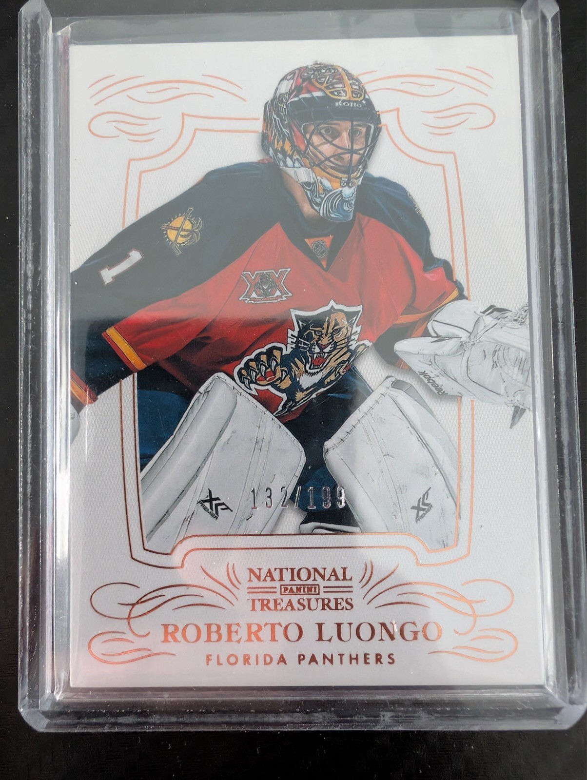 2013-14 Panini National Treasures - Roberto Luongo #17 /199
