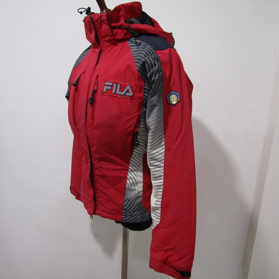 Fila womens Hooded Jacket Chest 36/38 UK M REF (Y01165 - Image 4 of 4