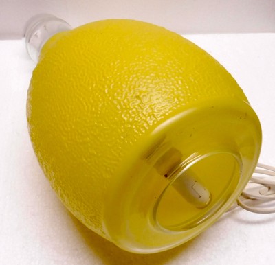 Lampe En Verre Bouteille Orangina Vintage - 70/80's - Décoration