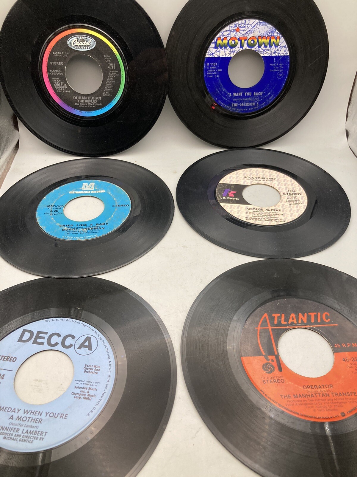 Lot of 36 45 rpm records and two 33 rpm records eBay