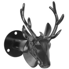 Creative Deer Head Hook Iron Art Hook Room Hanger Wall-Mounted Coat Hook