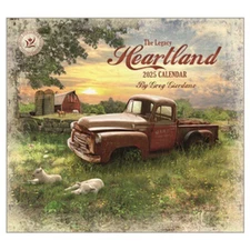 Legacy 2025 Calendar Heartland Calender Fits Wall Frame