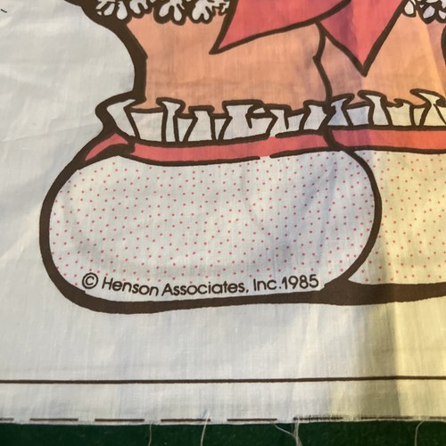 Vintage Jim Henson Muppet Babies Miss Piggy DIY Costume Shirt - Uncut 1985 - Picture 8 of 8