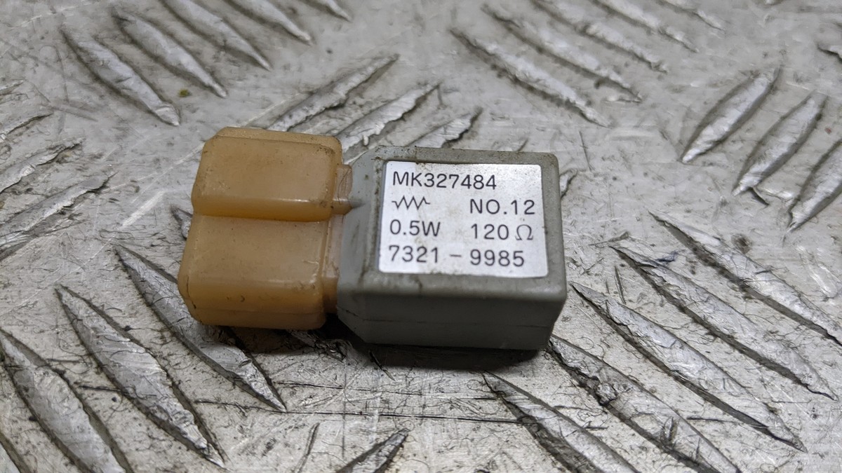 MITSUBISHI SHOGUN MK3 LWB 2004 RESISTOR SOLENOID MK327484 | eBay