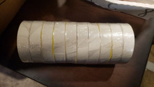  20 WHITE VINYL ELECTRICAL INSULATION TAPE 6600-88 5970-01-013-9368