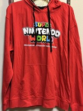 NEW Universal Studios Hollywood EXCLUSIVE Super Nintendo World Mario Sweater XL