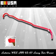 Front Sway Bar Red 20mm For 02 03 04 05 06 07 Subaru Wrxsti