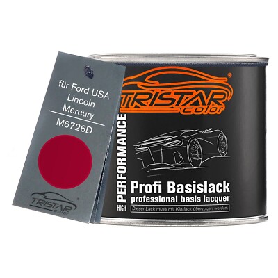 Autolack Dose für Ford USA Lincoln Mercury M6726D Ultra Red Laser Red 0,5L