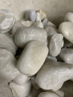 Large WHITE NATURAL Rock Stone for AQUARIUM Fish Tank Gravel Reptile,pond's