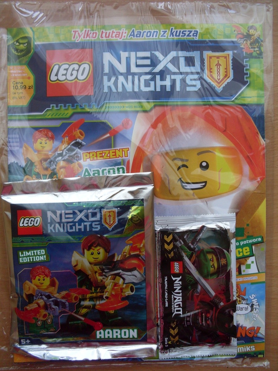 LEGO Nexo Knights Magazine 2/2018 AARON Limited Edition