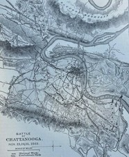 18885 Ulysses S. Grant Civil War Battle of Chattanooga illustrated