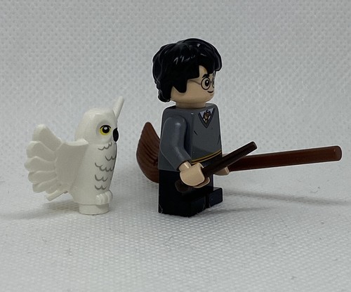 NEW LEGO Harry Potter and Hedwig Owl Broom Wizard 30420 Minifigure Mini Figure - Picture 3 of 6
