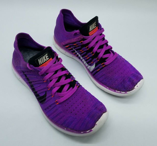 nike free rn flyknit purple