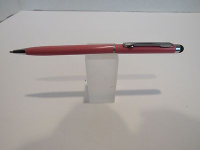 SET OF 2 TERZETTI Model SLIM PLUS -ROSE- Slim Ballpoint Pen Conductive Tip